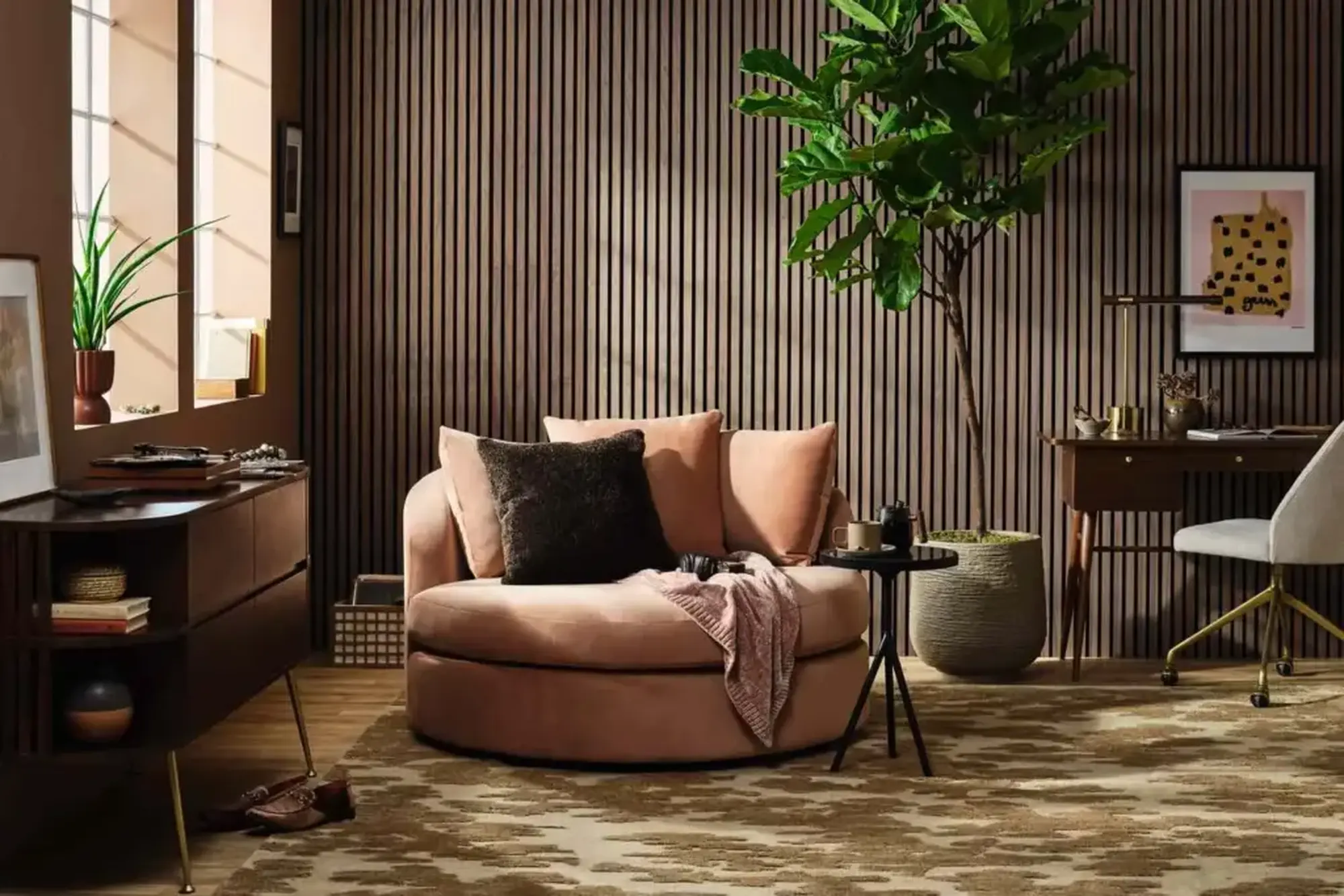 NÂU MOCHA XU HƯỚNG MÀU NỘI THẤT NĂM 2025