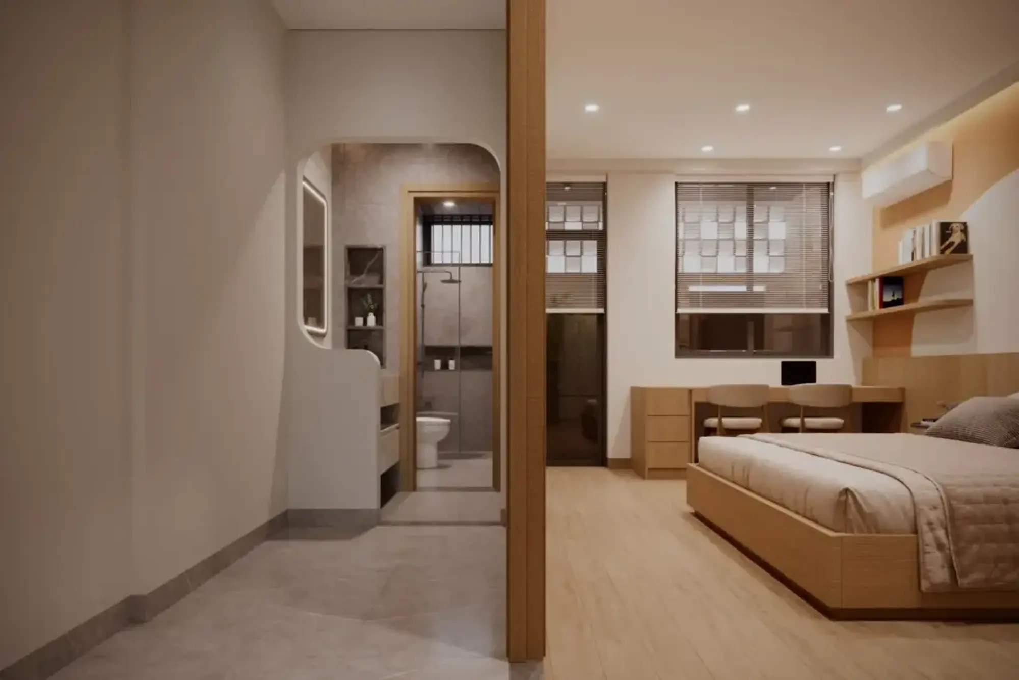 HẢI HOUSE – NHÀ PHỐ HIỆN ĐẠI 3 TẦNG NỔI BẬT VỚI SẮC TRẮNG VÀNG