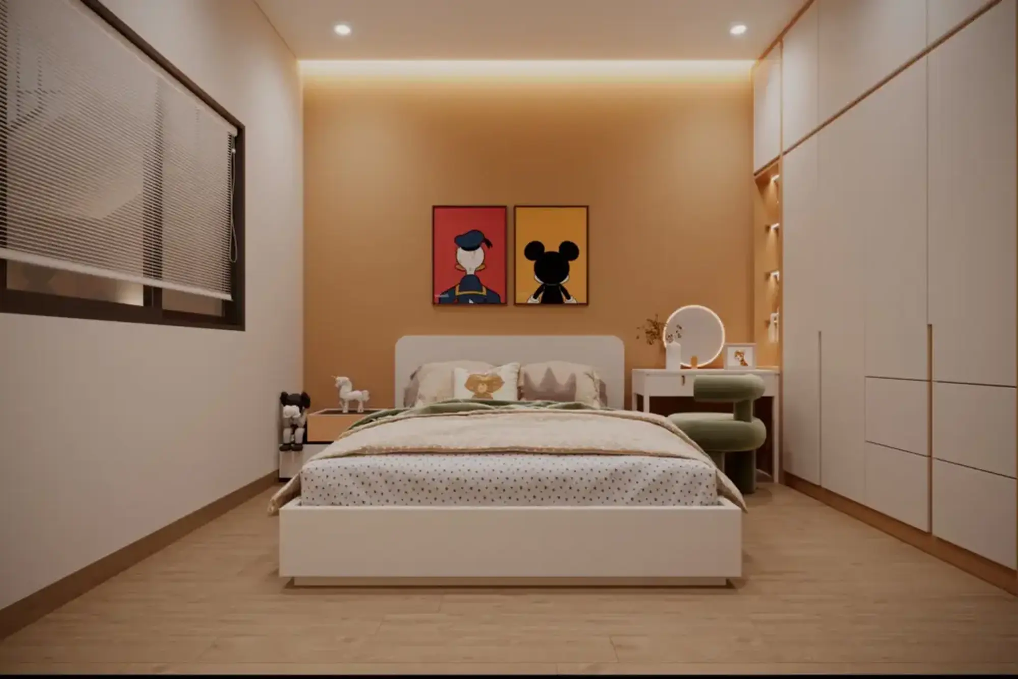 HẢI HOUSE – NHÀ PHỐ HIỆN ĐẠI 3 TẦNG NỔI BẬT VỚI SẮC TRẮNG VÀNG